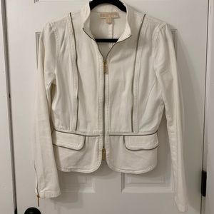 Michael Kors Zipper Detail Blazer Size 6
